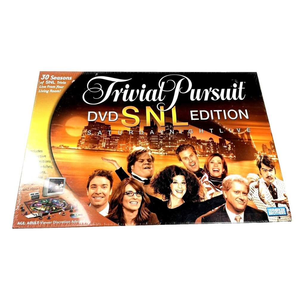 Trivial Pursuit Saturday Night Live DVD Edition Vintage 2004 New Factory Sealed